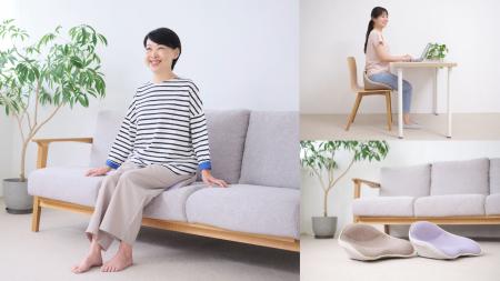 毎日の「座る時間」を独自の「ゆらぎ構造」でお腹周り