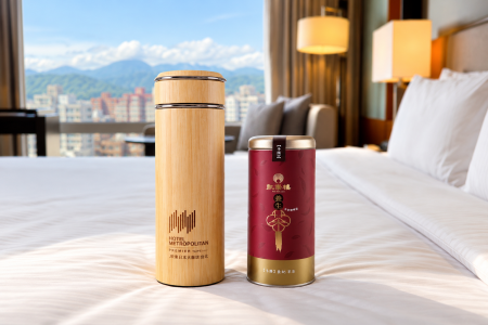【ホテルメトロポリタン プレミア台北】お茶の香りと