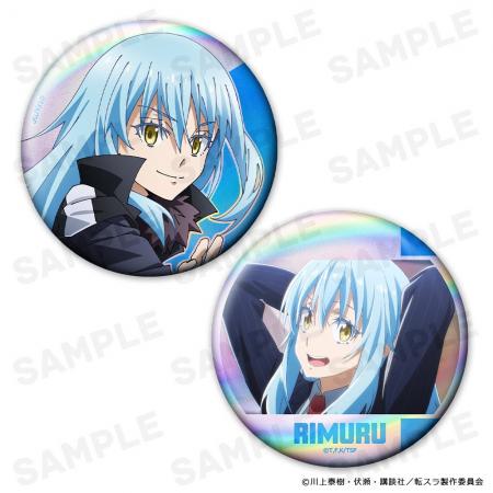 アニメ『転生したらスライムだった件』オーロラ缶バッ