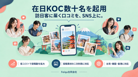 在日台湾・韓国・香港人KOCを起用したインバウンド向 在日台湾・韓国・香港人KOCを起用したインバウンド向
