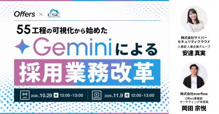 55工程の可視化から始めた、Geminiによる採用業務改革 55工程の可視化から始めた、Geminiによる採用業務改革