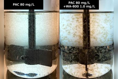 浄水用ポリマーで国内初、「エバグロース(R)WA-800」 浄水用ポリマーで国内初、「エバグロース(R)WA-800」