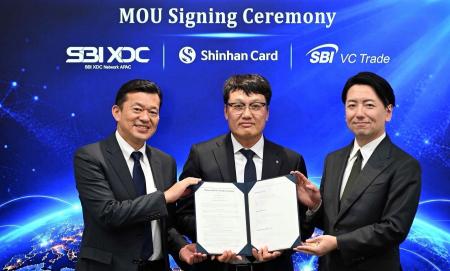 SBI XDC Network APAC・SBI VCトレード、Shinhan Card