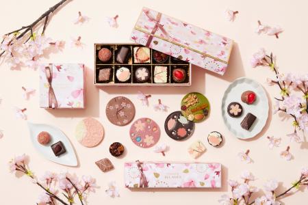 春をはこぶ、桜コレクションやパレショコラをクッキー