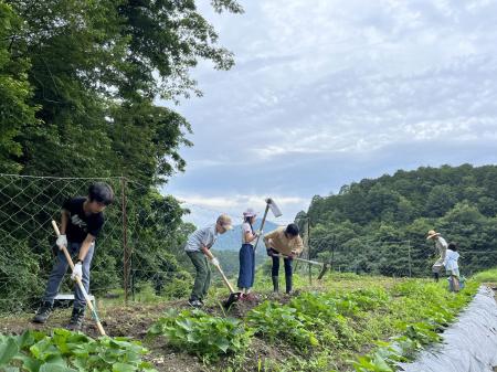 兵庫県川西市の里山で、2024年5月8日から貸農園を始め