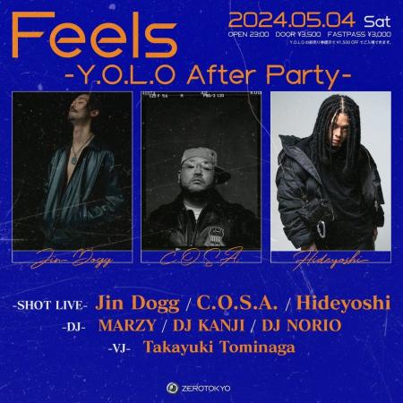 ZEROTOKYOのHIP HOPイベント『Feels』が『Y.O.L.O -20
