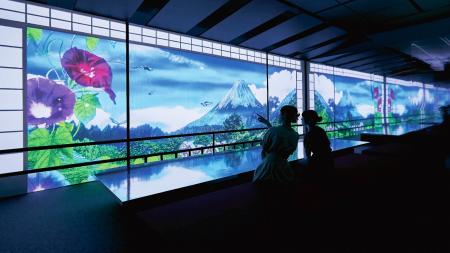 一旗プロデュース「動き出す浮世絵展 KAGOSHIMA」を鹿