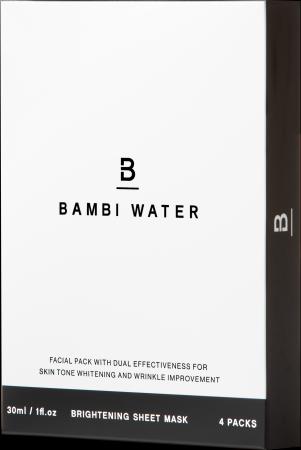 ボディメイクブランドのBAMBI WATERからシートマスク