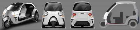 世界初！革新的な次世代ソーラーEV三輪車