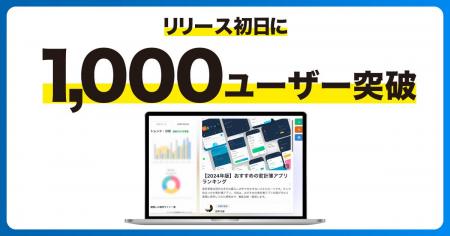 リリース初日に1,000ユーザーを突破した、SEOに強いAI