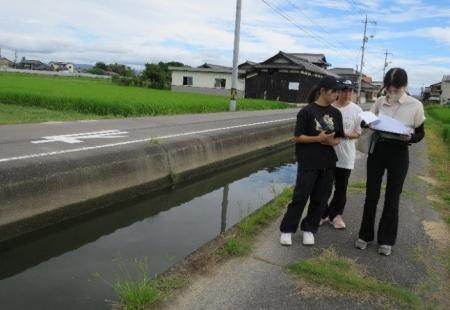 【用水路転落地点の地図化は岡山市で初の取り組み】ノ