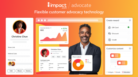 impact.com は、顧客紹介プログラムに利用可能な「カ