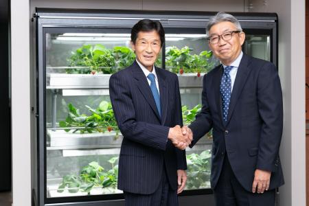 日清紡ホールディングスとCity Farming事業の業務提携