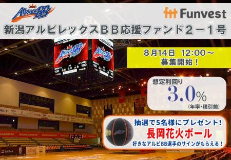 貸付型クラウドファンディング「Funvest」8/14より新