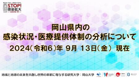 【岡山大学】岡山県内の感染状況・医療提供体制の分析