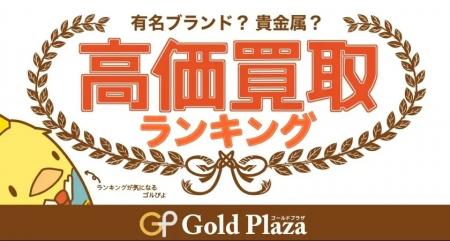 ゴルプラ鑑定団【8月高額買取TOP5】乱高下する金相場