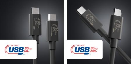 国内初認証（※1）USB最新規格「USB4 Ver2.0」 80Gbps