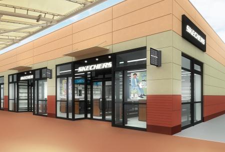 沖縄県内唯一の直営アウトレットストア『スケッチャー