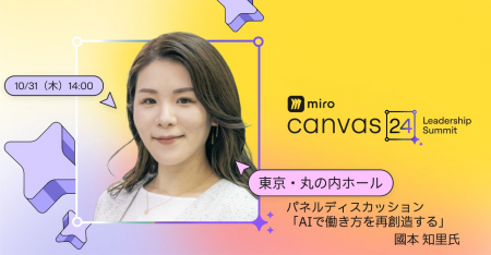 イノベーションワークスペースMiroが主催する「Canvas