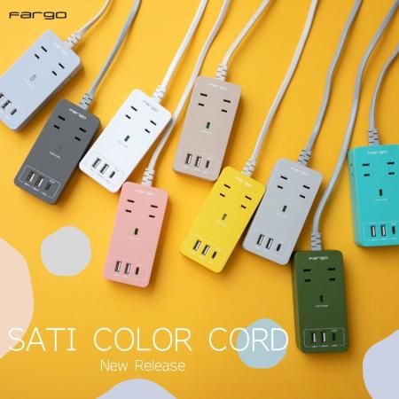 【新商品】デザイン電源タップブランドのFargoから「S