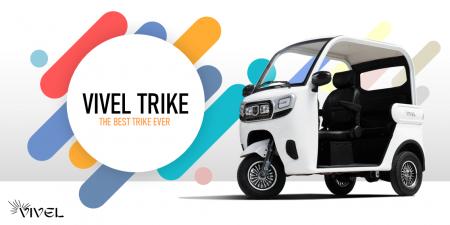 近未来の新たな移動手段「VIVEL TRIKE」、全国でutf-8