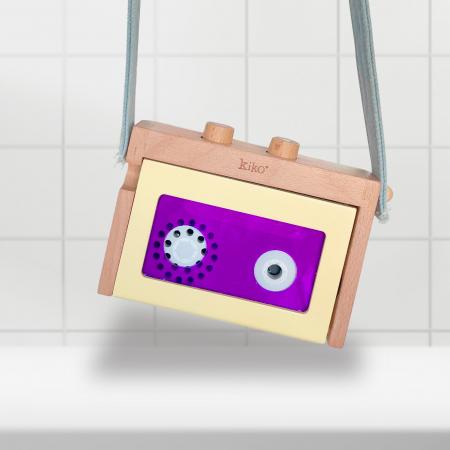 本当に録音できる！木でできた『テープレコーダー』の