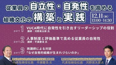 従業員の自立性・自発性を高める組織文化の構築と実践