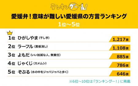 意味が難しい愛媛県の方言ランキングを発表！1位の『