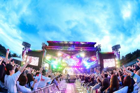 福島のあづま球場で開催した福島最大級の音楽フェステ