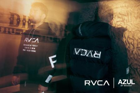 ＜RVCA×AZUL BY MOUSSY＞ 暗闇でキラリと光るリフレク