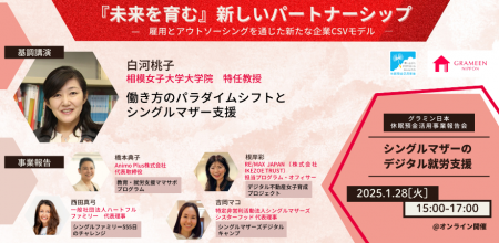 2021年度休眠預金活用事業採択「シングルマザーのデジ