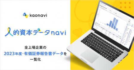 「人的資本データnavi β版」がAIを活用し、全上場企業