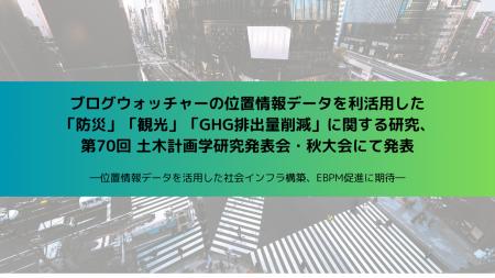 ブログウォッチャーの位置情報データを利活用しutf-8