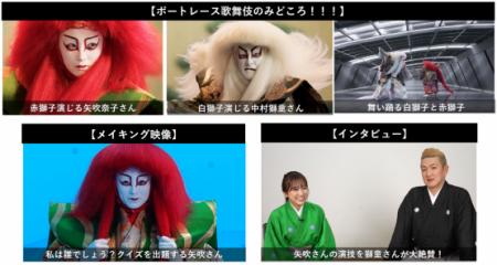 中村獅童さんと矢吹奈子さんが「連獅子」を演舞utf-8