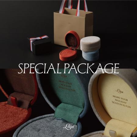 【Lilas/リラ】HOLIDAY シーズン限定の “SPECIAL PACK