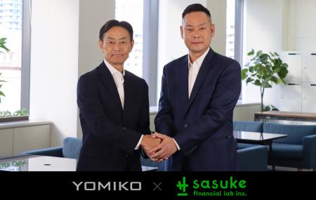 YOMIKO、Sasuke Financial Labと資本業務提携