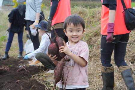 はいチーズ！ベジ × 大空と大地のなーさりぃ　子ども