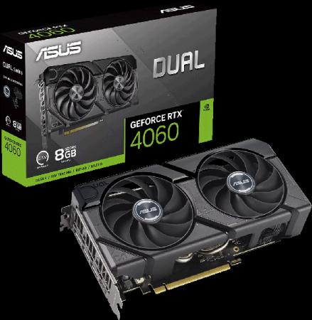 ASUSから、GeForce RTX 4060 高冷却デュアルファン搭