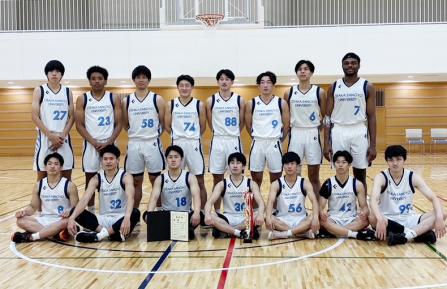 【大阪産業大学】男子バスケットボール部が優勝utf-8