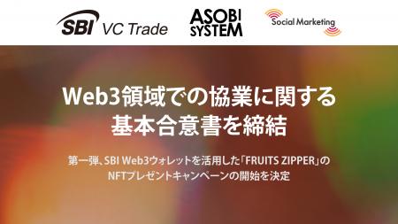 SBI VCトレード・アソビシステム・ソーシャルマーケテ