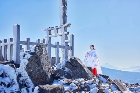 12月14日【全国雪山・感謝祭】1925mの天空の社、車山