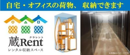 屋内型レンタル収納スペース「蔵Rentイオンモール名古