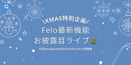 急遽発表！Feloからクリスマスプレゼントが届きました