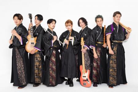 7人組の和洋楽器混成バンド、ネオジャパネスク　メジ