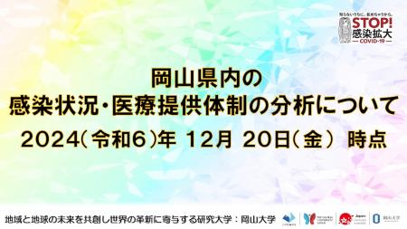 【岡山大学】岡山県内の感染状況・医療提供体制の分析