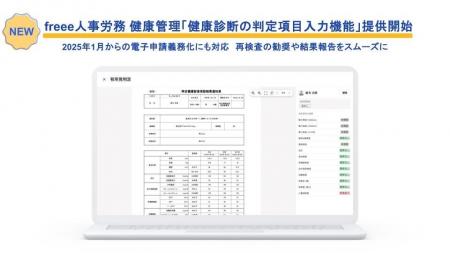 2025年1月からの電子申請義務化にも対応　freee人事労