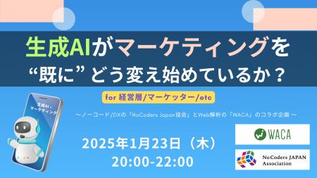 『生成AIがマーケティングを 