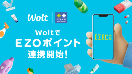 デリバリーサービスWoltでサツドラの商品を購入すると