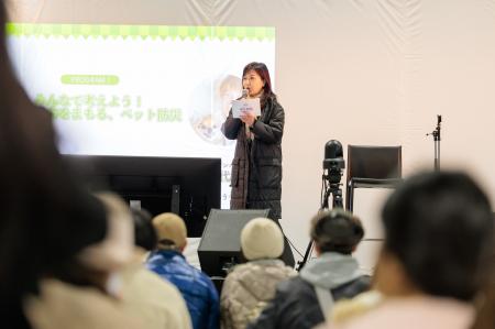 アンバサダーの伍代夏子氏がNPO法人KIMIMO主催「いの