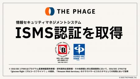 株式会社ザ・ファージ、ISMS認証「ISO/IEC 27001」とI